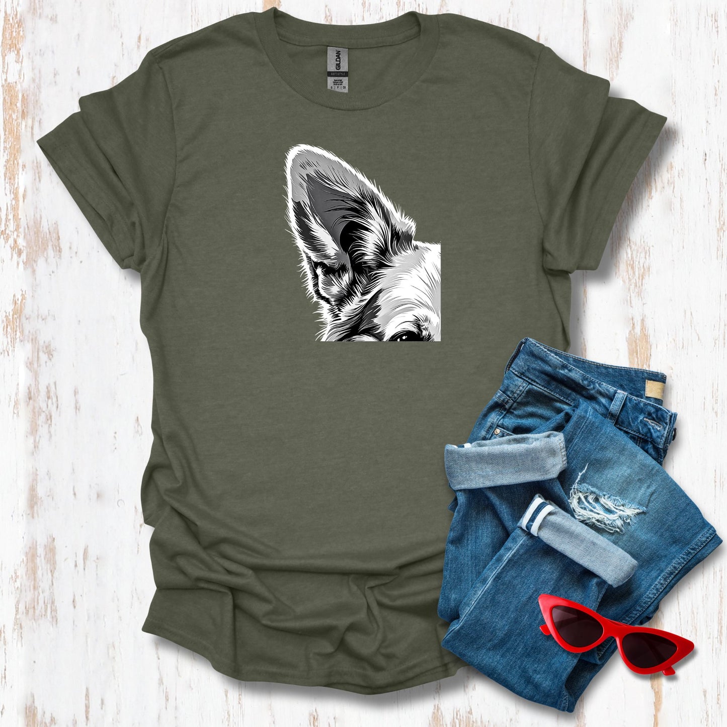 Dog Ear Unisex Tee