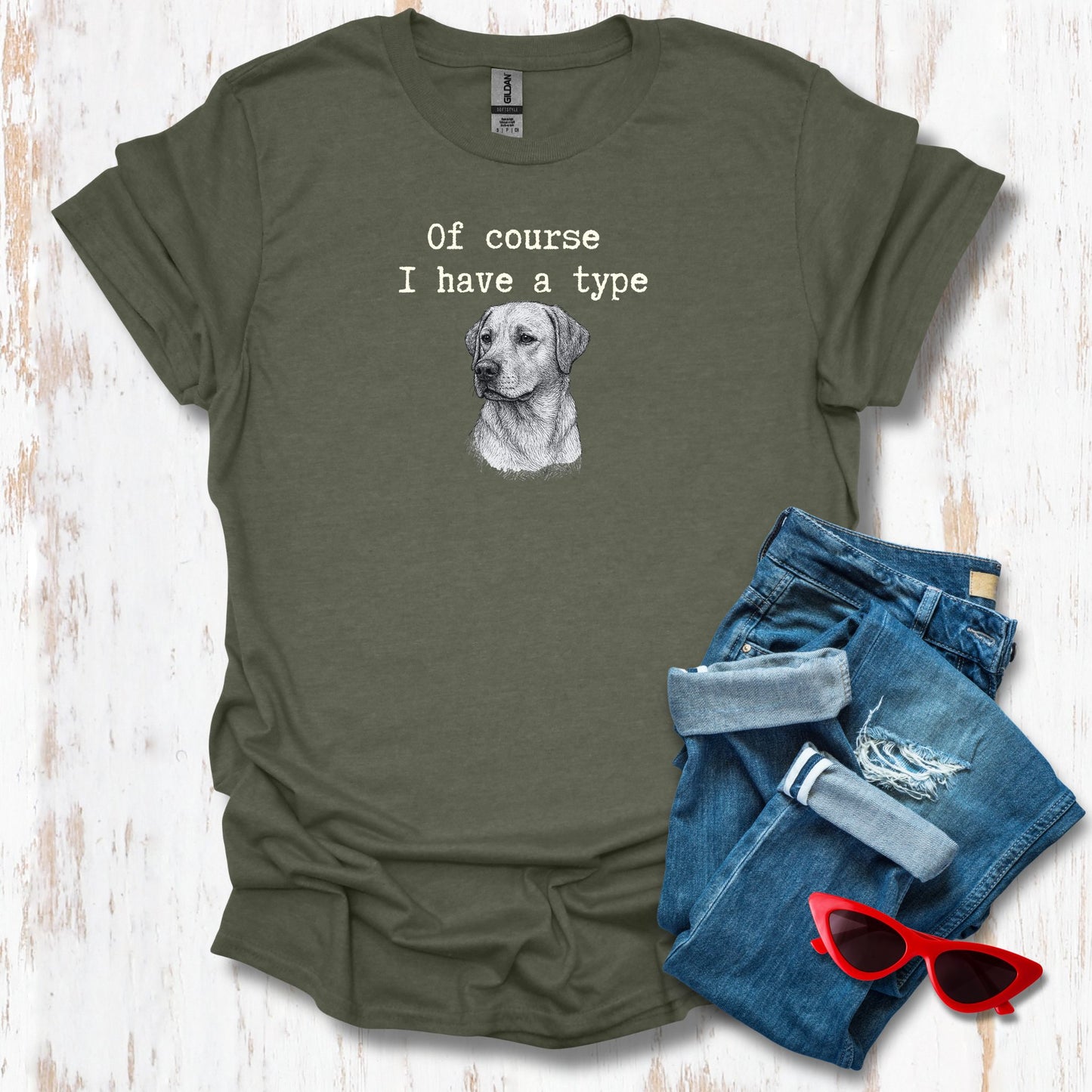 Of Course I Have a Type - Lab Unisex Tee