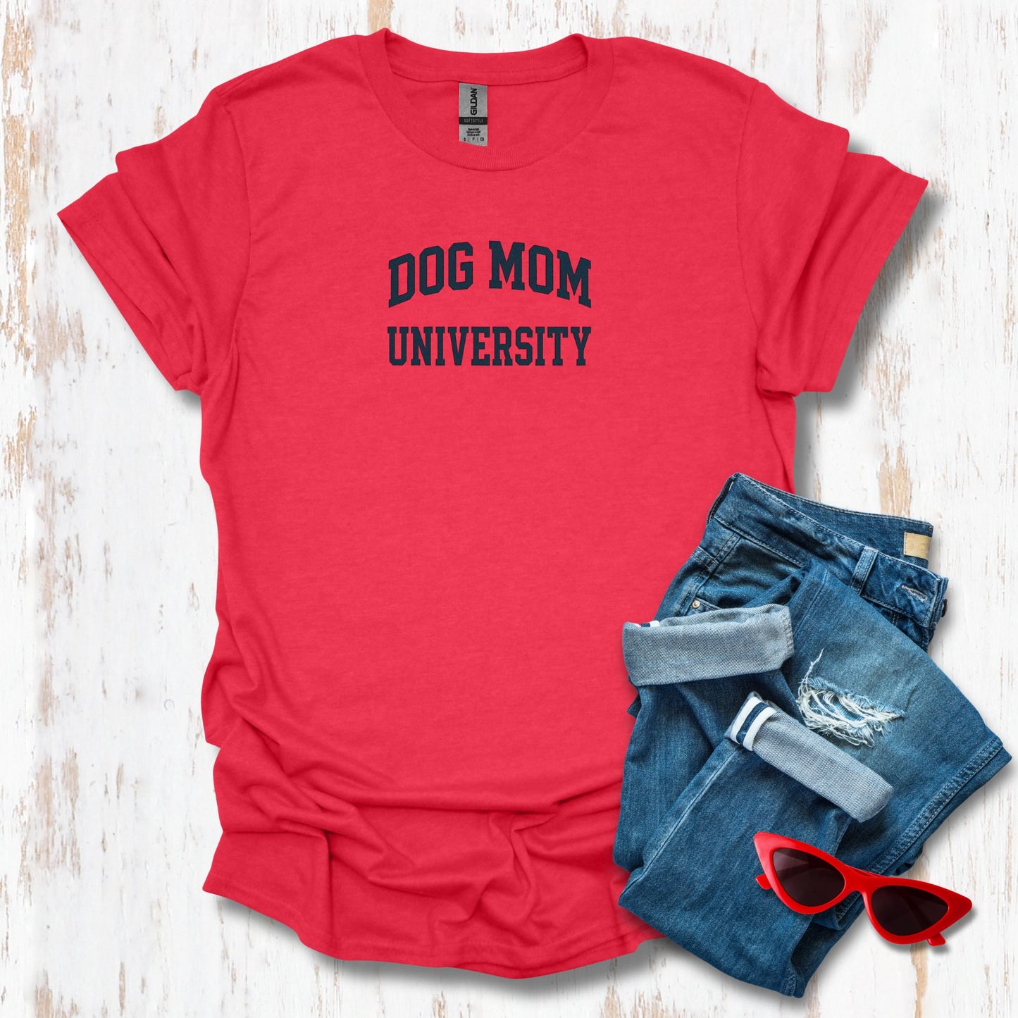 Dog Mom University Unisex Tee