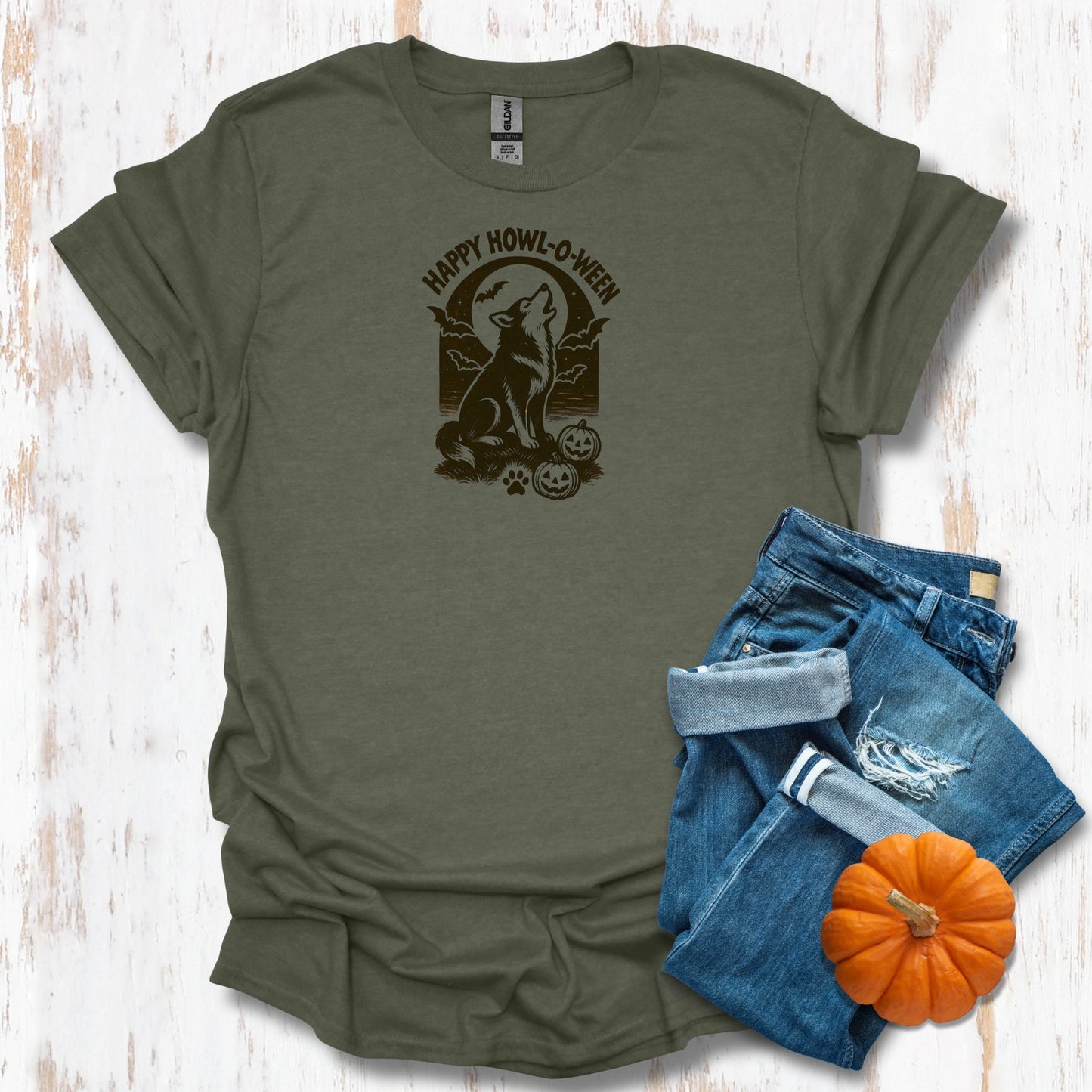 Happy Howl-o-ween Unisex Tee