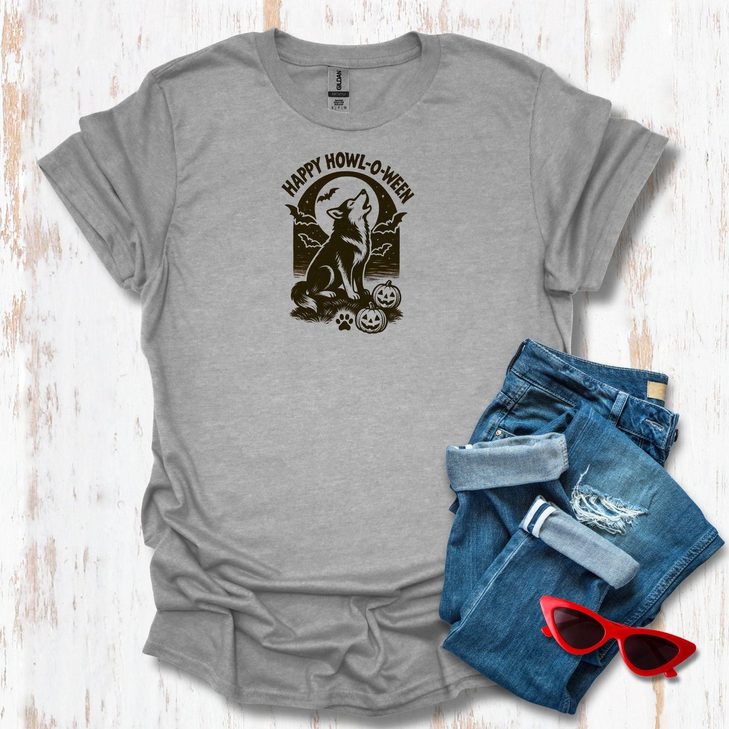 Happy Howl-o-ween Unisex Tee