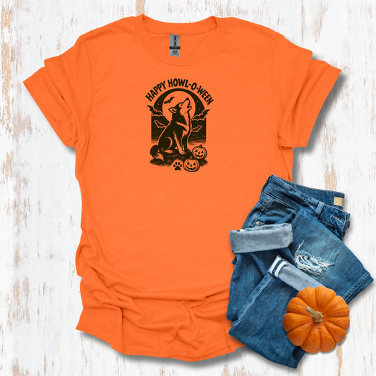 Happy Howl-o-ween Unisex Tee