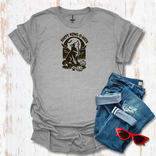 Happy Howl-o-ween Unisex Tee